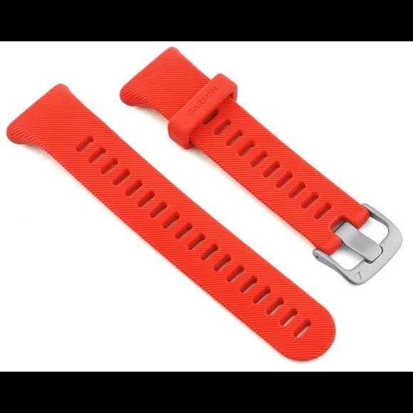 NWT Garmin Forerunner Silicone Band (Lava Red) / Size 45mm - Picture 1 of 2